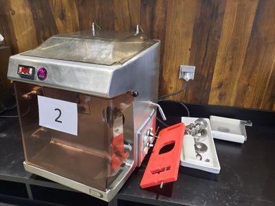 a machine that is sitting on a counter in a room
