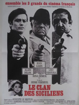 Affiche française du film « Le Clan des Siciliens »