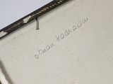 an old picture of a piece of paper with writing on it