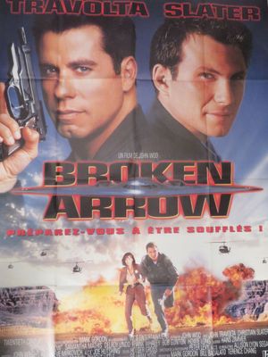 une affiche du film « Broken Arrow »