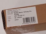 a box with a label on it sitting on a table