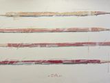 four pencils that are lined up in a row