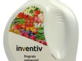 une image représentant un flacon de liquide « Inventity » sur fond blanc