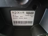 a label on the back of a motorcycle that says karchher