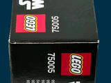 a black box with a lego star wars logo on it