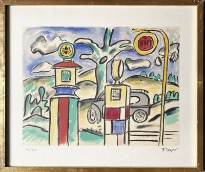 Fernand Léger - La Pompe à Essence, 1959