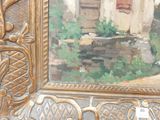 a picture of a picture of a painting on a wall