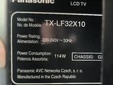 a close up of the back of a panasonic tv