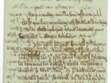 un gros plan d'un morceau de papier sur lequel on a écrit