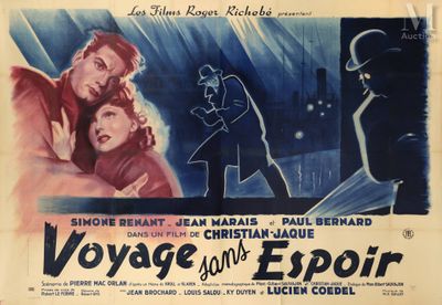 an old movie poster for voyage of the exor