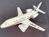 a model of an air france airplane on a table