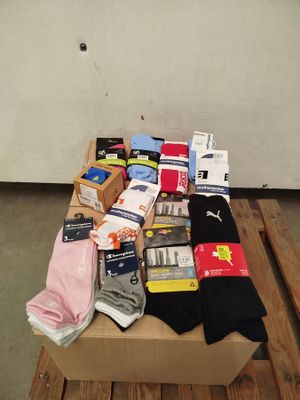 Lot de 200 paires de chaussettes - différentes tailles et di… - Photo 1