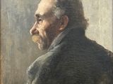 portrait d'un homme barbu vêtu d'une veste noire