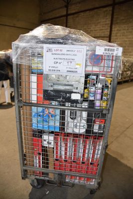 a shopping cart with a lot of books in it