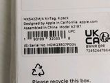 a close up of the back of a box with a sticker on it