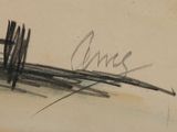 an image of a drawing of a pencil and a pen on a piece of paper