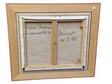 a picture of a picture of a window with writing on it