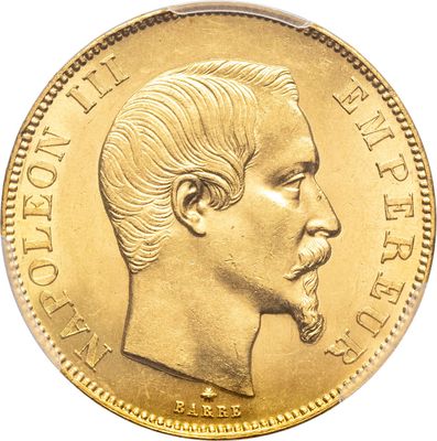 une image montrant un gros plan d'une pièce d'or sur laquelle figure le visage d'un homme
