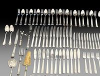 Parties de ménagères en métal argenté divers comprenant cout… (photo 4)