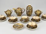 an image of a group of tea and coffee sets on a table