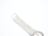 an image of a silver watch with a diamond bezeled face