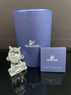 figurine en cristal Swarovski avec coffret cadeau