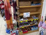many items on the shelves in the store for sale