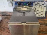 an image of a commercial fryer on a counter top