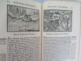 an open book with a picture of a man and a woman on it
