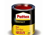 a close up of a can of paint on a white background