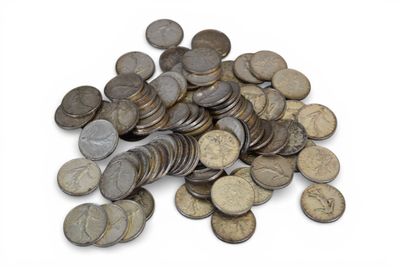 88 pièces de 5 francs "Semeuse", argent 1960 (x29), 1961 (x5… - Photo 1