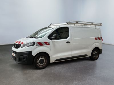 a picture of a white van parked in a room