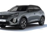 a grey suv parked on a white surface