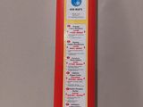 a picture of a red and yellow fire extinguisher