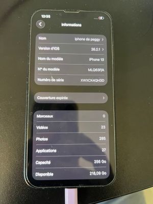 a cell phone that is sitting on top of a table