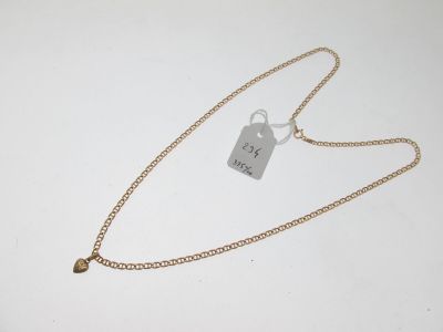 un collier en or muni d'une médaille et d'une chaîne qui y est attachée