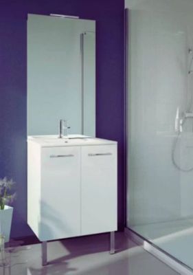 Ensemble meuble de salle de bain suspendu EKO'LINE 60cm comp…