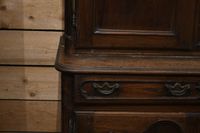 Buffet deux corps en châtaignier mouluré et sculpté de feuil… (photo 5)