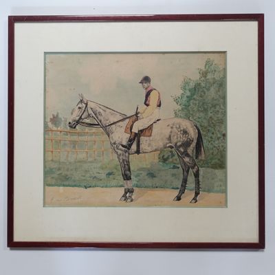 Alfred I DE BREANSKI (1852-1928) Jockey