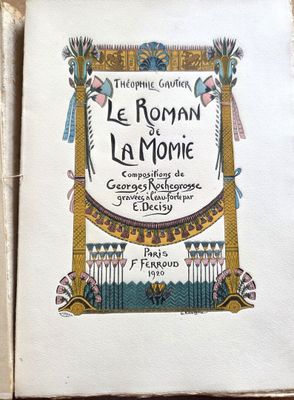 un vieux livre avec l'image d'une femme