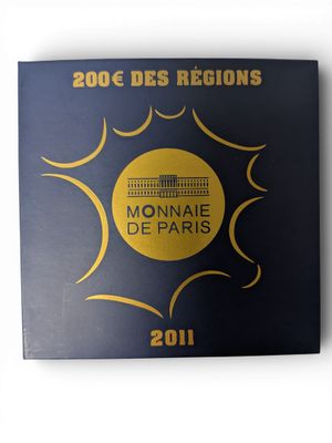 MONNAIE DE PARIS. Coffret contenant une pièce de 200 euros en or 999.  - Photo 1