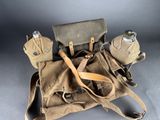 a bag with two bottles and a bottle holder on it