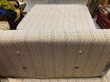 a mattress that is sitting on top of a table