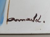 an image of a close up of a painting of a person on a surfboard