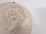 an image of a sculpture of a woman ' s head