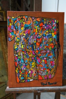 MAUD MAURISS (née en 1962) Eléphant