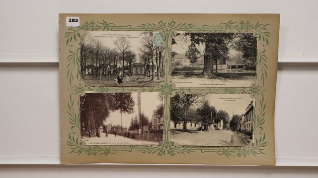 St Sulpice les Champs :  Lot de 12cpa. B.E. (sauf 3 avec défauts)...
