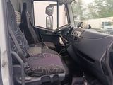 an image of the inside of a truck with the driver ' s seat up