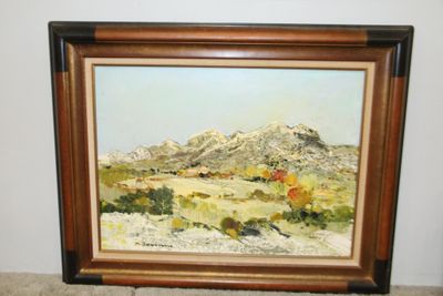 JOUENNE Michel (1933-2021) Paysage provençal