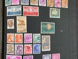 a picture of a picture of a book with stamps on it